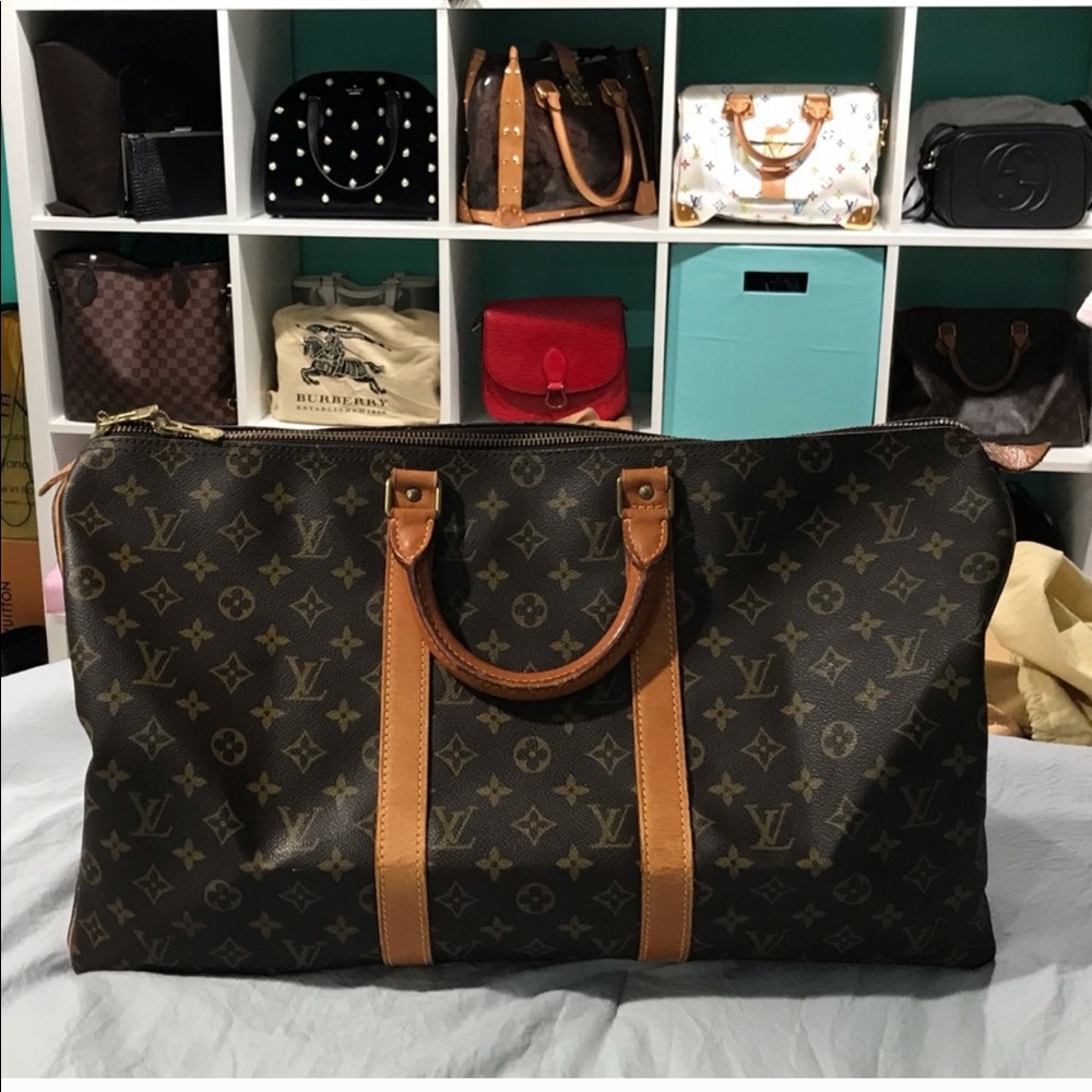 😍SOLD Authentic Louis Vuitton Keepall🦄